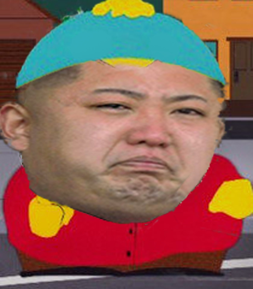 High Quality Kim Jong Un/Cartman Blank Meme Template