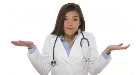 High Quality Female Doctor Shrug Blank Meme Template
