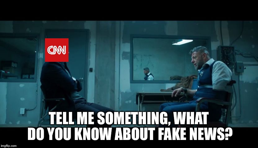 TELL ME SOMETHING, WHAT DO YOU KNOW ABOUT FAKE NEWS? | image tagged in black panther | made w/ Imgflip meme maker