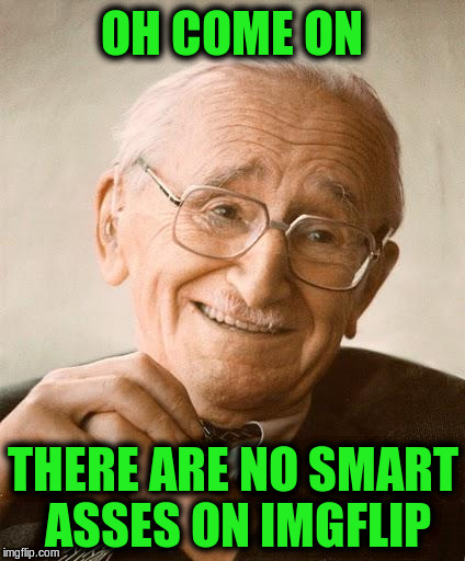Sarcastic Hayek | OH COME ON; THERE ARE NO SMART ASSES ON IMGFLIP | image tagged in sarcastic hayek,memes,funny,imgflip | made w/ Imgflip meme maker