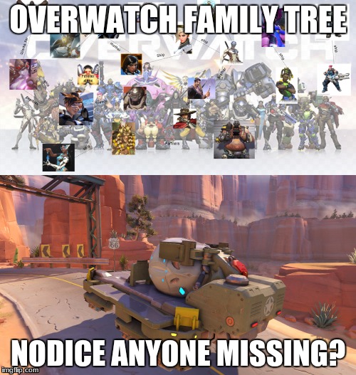 Overwatch Family tree | OVERWATCH FAMILY TREE; NODICE ANYONE MISSING? | image tagged in overwatch,overwatch memes,payload | made w/ Imgflip meme maker