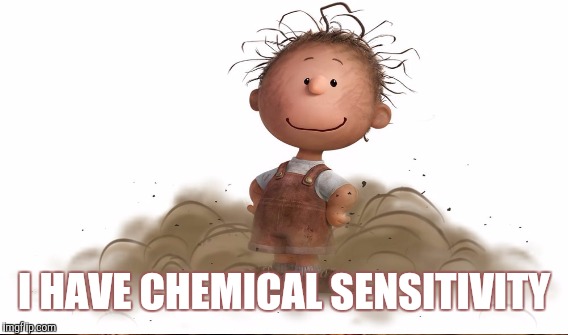 I HAVE CHEMICAL SENSITIVITY | made w/ Imgflip meme maker