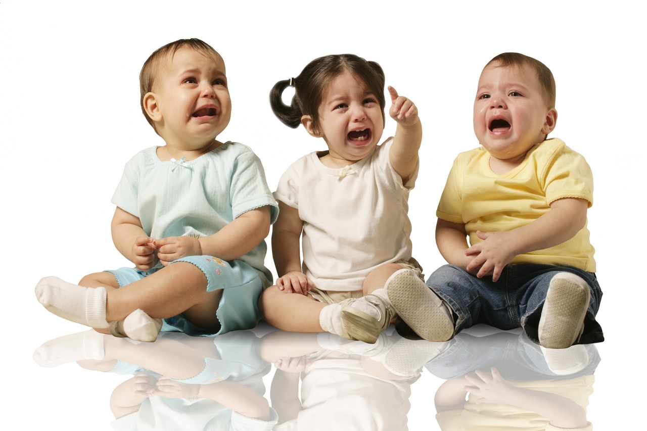 High Quality Crying babies Blank Meme Template