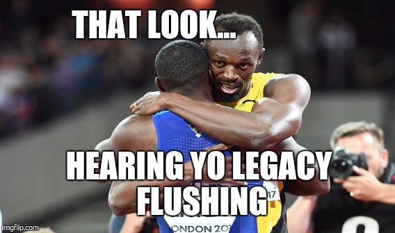 You got to know when hold them... Know when to fold them... Know when to run | THAT LOOK... HEARING YO LEGACY FLUSHING | image tagged in funny,gifs,memes | made w/ Imgflip meme maker