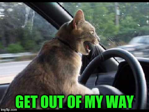 GET OUT OF MY WAY | made w/ Imgflip meme maker
