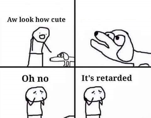 It's retarted Blank Meme Template