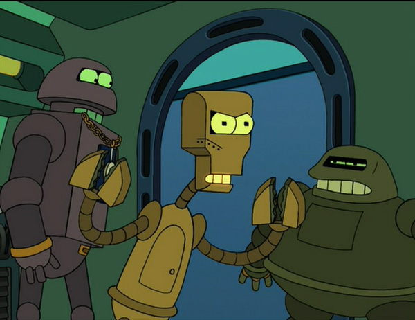 High Quality Clamps Futurama Blank Meme Template