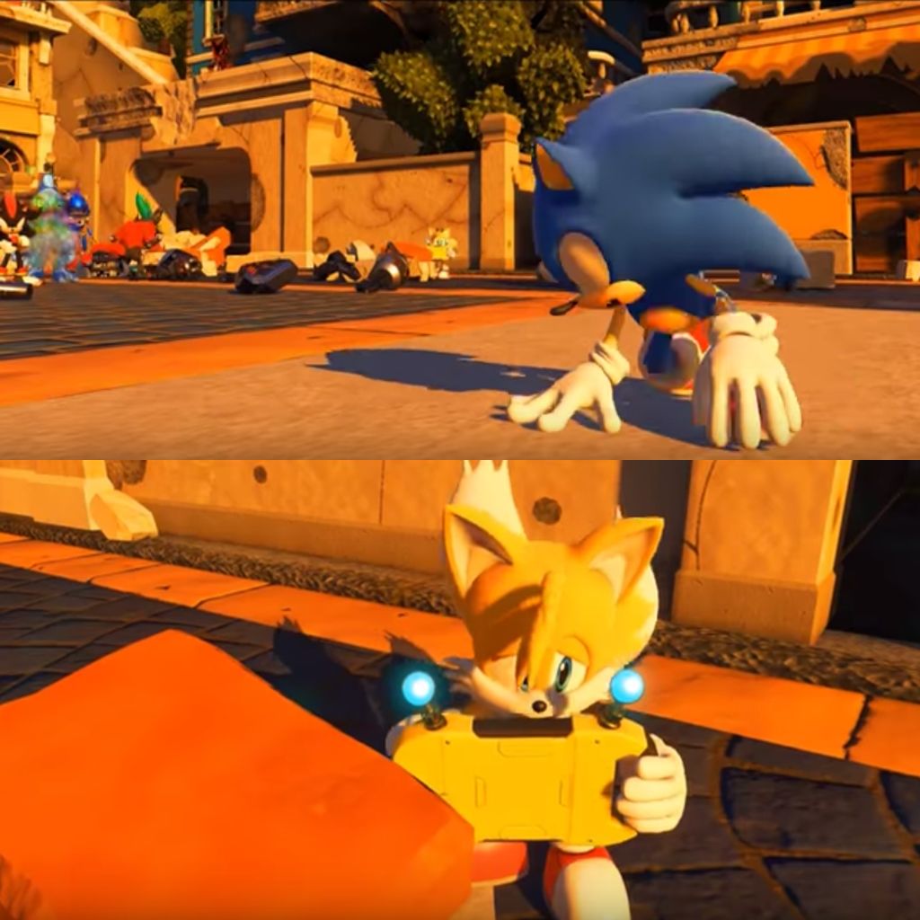 Sonic Forces Tails Nintendo Switch Blank Meme Template