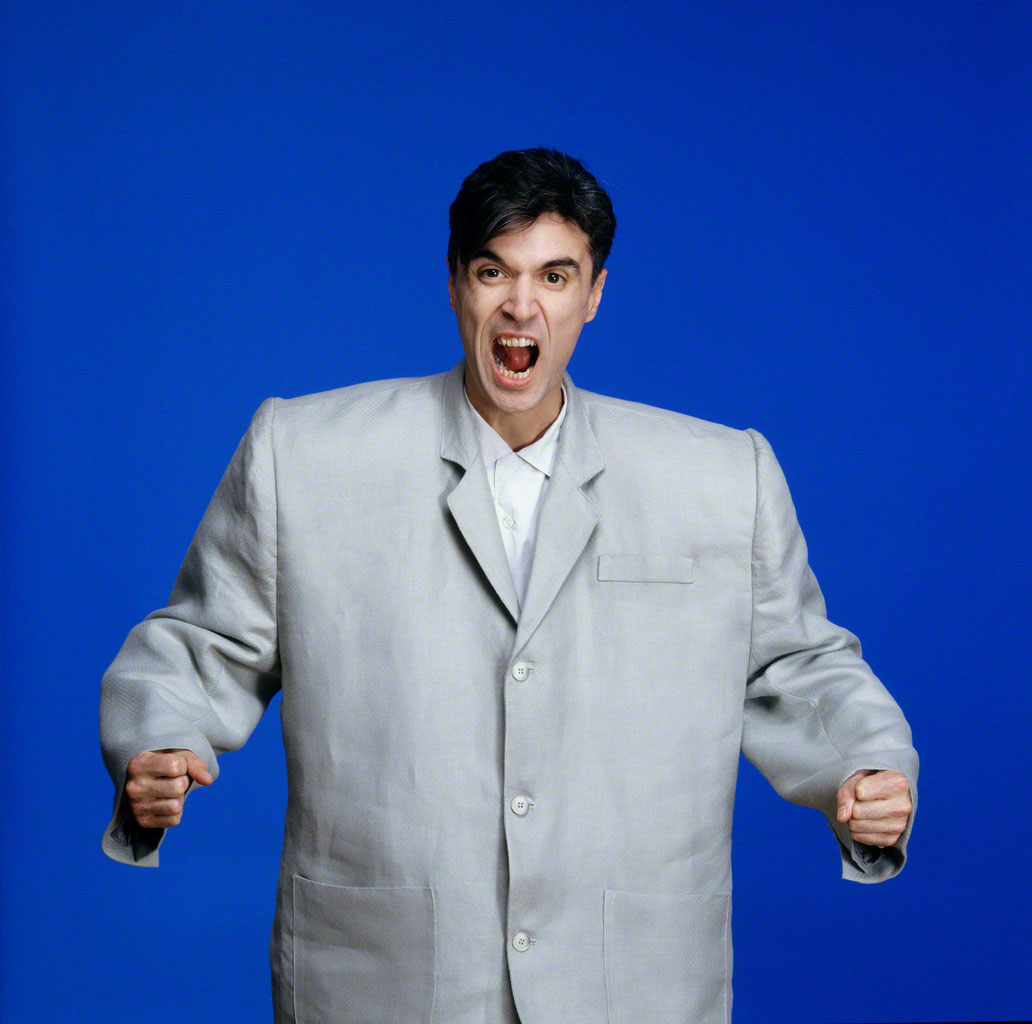 High Quality David Byrne Big Suit Blank Meme Template