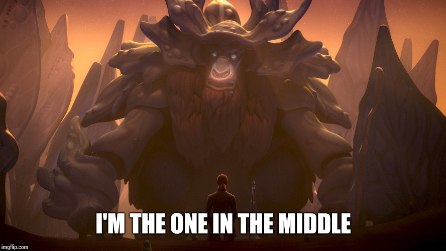 I'M THE ONE IN THE MIDDLE | made w/ Imgflip meme maker