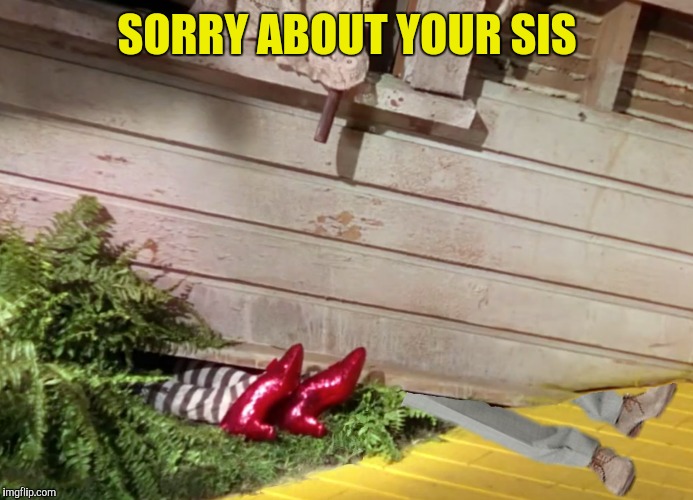 SORRY ABOUT YOUR SIS | made w/ Imgflip meme maker