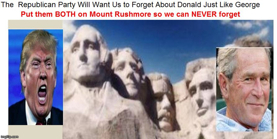 image tagged in trump on mount rushmore | made w/ Imgflip meme maker