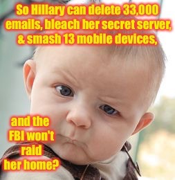The lastest political tool: the FBI | . | image tagged in memes,fbi,political tool,hillary clinton,raid,manafort | made w/ Imgflip meme maker