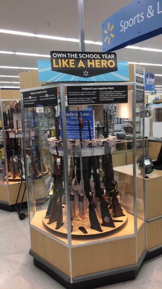 Walmart guns Blank Meme Template