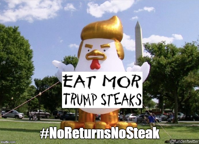 Eat Mor Trump Steaks - Imgflip