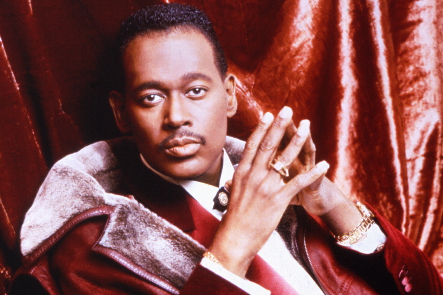 High Quality Luther Vandross  Blank Meme Template