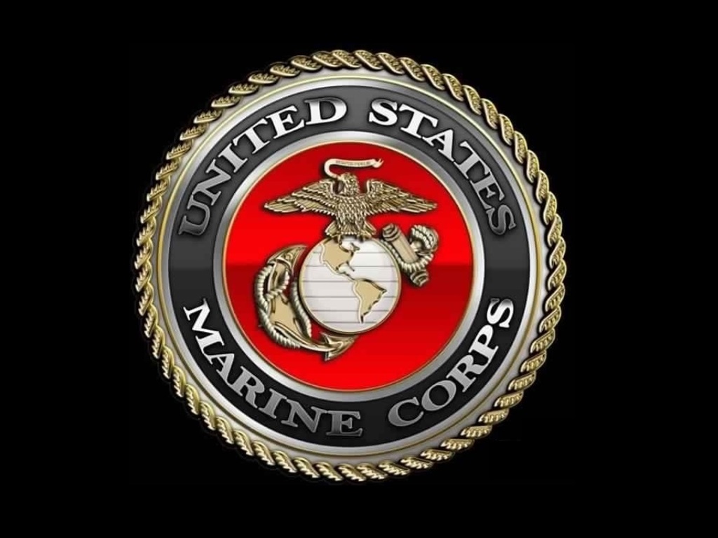 Marine Corp Emblem Template - Usmc Logo Png Download Marine Corps.
