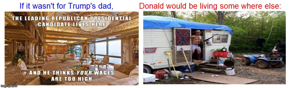 image tagged in trump dad money | made w/ Imgflip meme maker