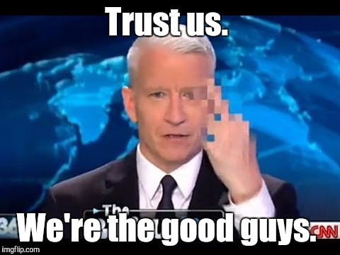 Trust us. We're the good guys. | made w/ Imgflip meme maker