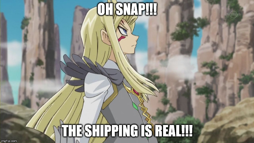 OH SNAP!!! THE SHIPPING IS REAL!!! | image tagged in mizael at the ruins | made w/ Imgflip meme maker