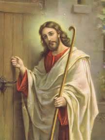 High Quality Jesus Is Knocking On You Heart.  Will you Answer? Blank Meme Template