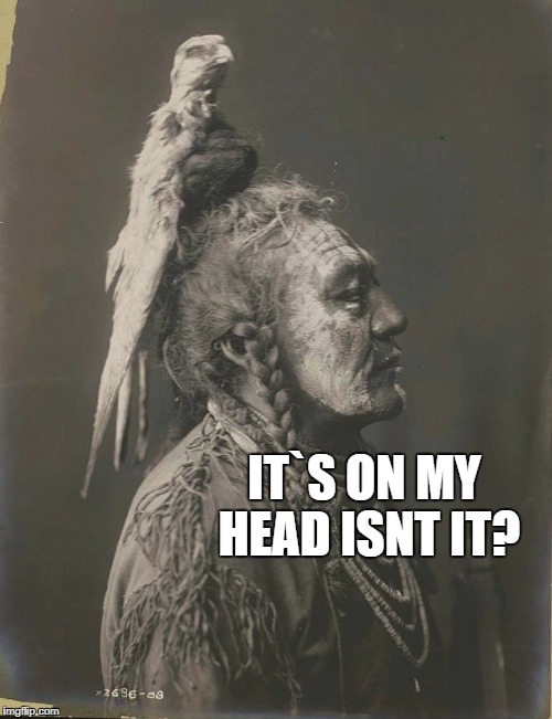 indian | IT`S ON MY HEAD ISNT IT? | image tagged in indian | made w/ Imgflip meme maker