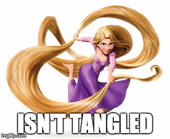 ISN'T TANGLED | image tagged in tangled | made w/ Imgflip meme maker