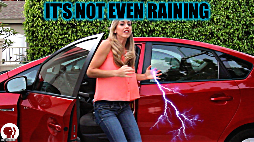 IT'S NOT EVEN RAINING | made w/ Imgflip meme maker