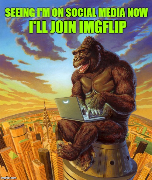 I'LL JOIN IMGFLIP SEEING I'M ON SOCIAL MEDIA NOW | made w/ Imgflip meme maker