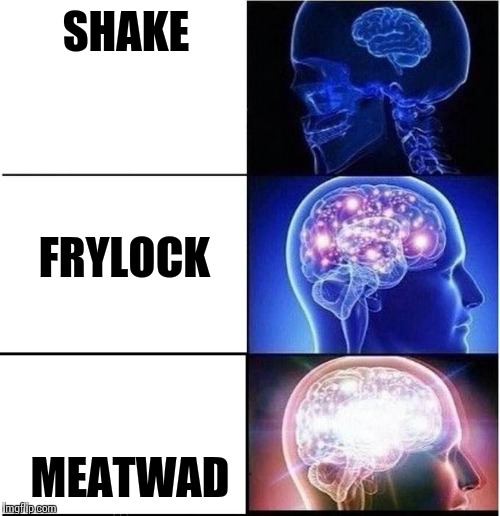 SHAKE MEATWAD FRYLOCK | made w/ Imgflip meme maker