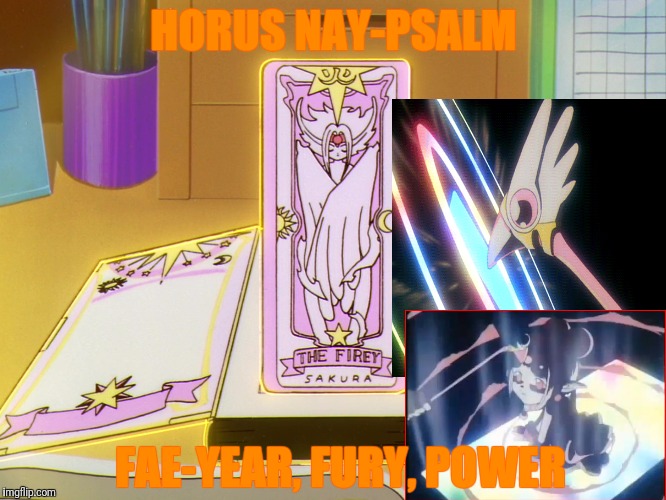 HORUS NAY-PSALM FAE-YEAR, FURY, POWER | made w/ Imgflip meme maker