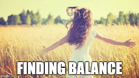Balance | FINDING BALANCE | image tagged in balance | made w/ Imgflip meme maker