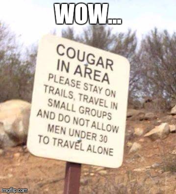 A great sign. | WOW... | image tagged in funny,memes,warning sign | made w/ Imgflip meme maker