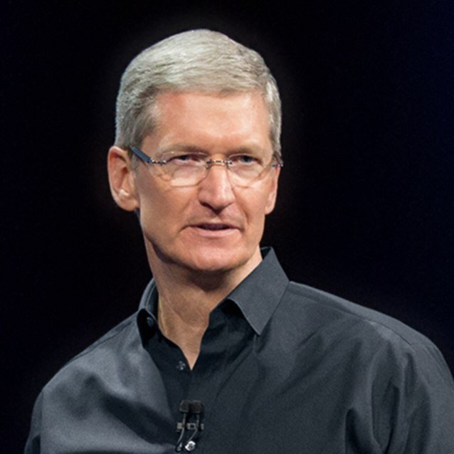 High Quality Tim Cook Serious Blank Meme Template