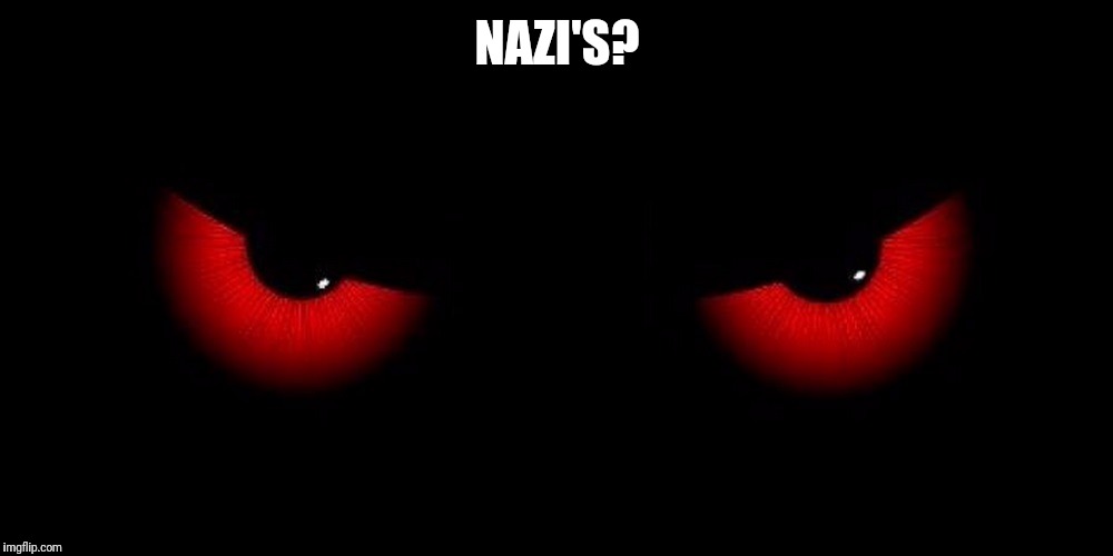 Nazi scum | NAZI'S? | image tagged in nazi clown | made w/ Imgflip meme maker