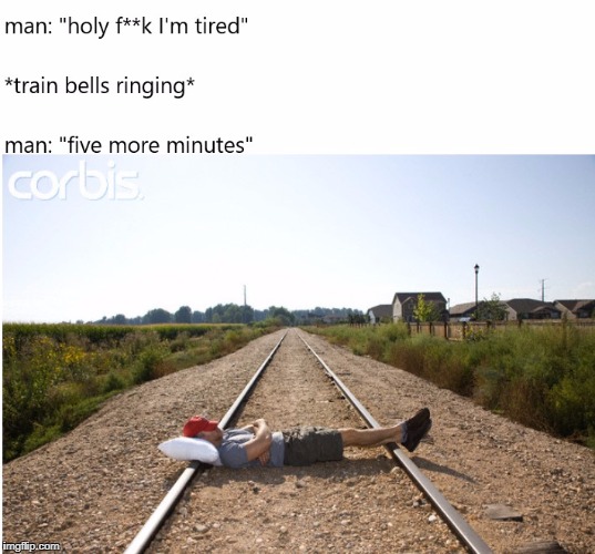 Sleeping Train Guy | image tagged in train,sleeping,nswf | made w/ Imgflip meme maker