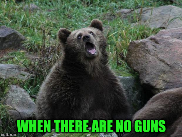WHEN THERE ARE NO GUNS | made w/ Imgflip meme maker