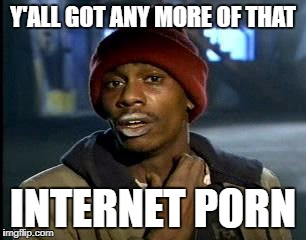 Y'all Got Any More Of That Meme | Y'ALL GOT ANY MORE OF THAT INTERNET PORN | image tagged in memes,yall got any more of | made w/ Imgflip meme maker