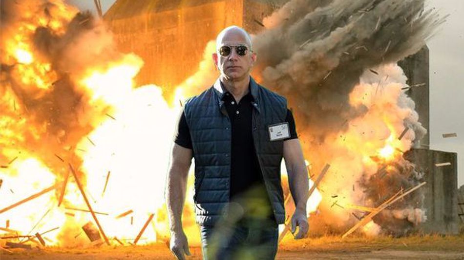 Buff Jeff Bezos Blank Meme Template