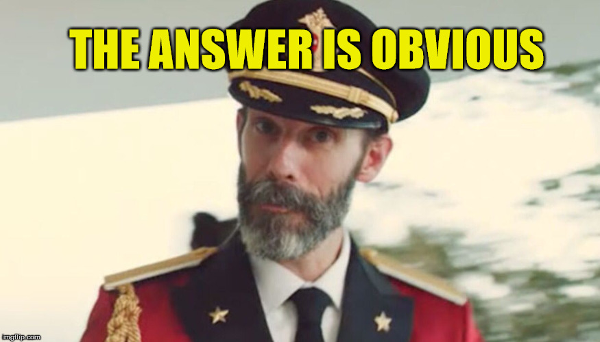 Obvious | THE ANSWER IS OBVIOUS | image tagged in obvious | made w/ Imgflip meme maker