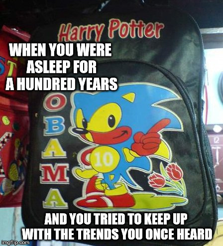 Where was I since the creation of the internet? | WHEN YOU WERE ASLEEP FOR A HUNDRED YEARS; AND YOU TRIED TO KEEP UP WITH THE TRENDS YOU ONCE HEARD | image tagged in sonic mania,memes,funny | made w/ Imgflip meme maker
