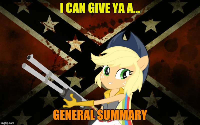 I CAN GIVE YA A... GENERAL SUMMARY | made w/ Imgflip meme maker