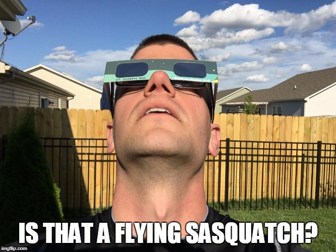 IS THAT A FLYING SASQUATCH? | made w/ Imgflip meme maker