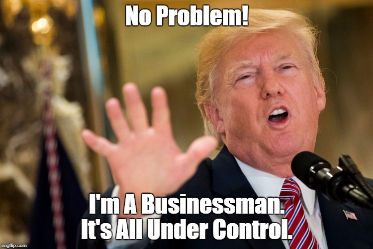 No Problem! I'm A Businessman. It's All Under Control. | made w/ Imgflip meme maker