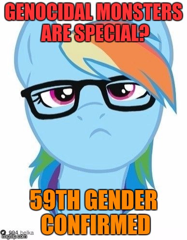 GENOCIDAL MONSTERS ARE SPECIAL? 59TH GENDER CONFIRMED | made w/ Imgflip meme maker