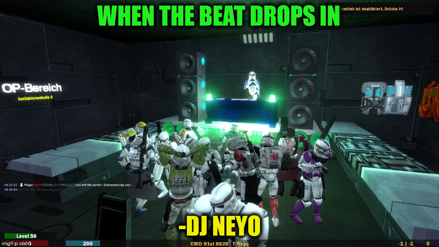 WHEN THE BEAT DROPS IN; -DJ NEYO | made w/ Imgflip meme maker