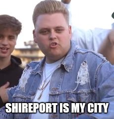 Nick crompton | SHIREPORT IS MY CITY | image tagged in nick crompton | made w/ Imgflip meme maker