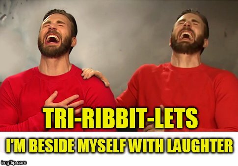 TRI-RIBBIT-LETS | made w/ Imgflip meme maker