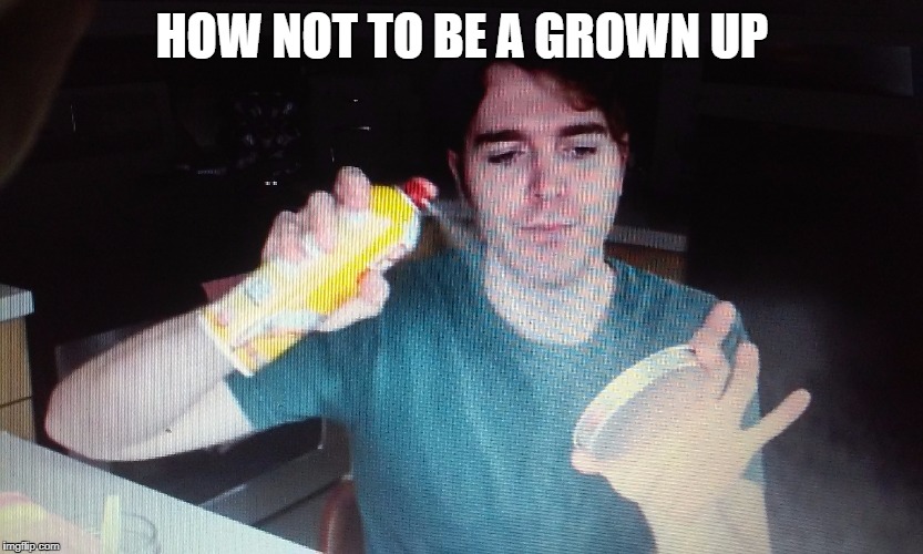 How Not To Grown Up Shane Dawson Meme | HOW NOT TO BE A GROWN UP | image tagged in how not to grown up shane dawson meme | made w/ Imgflip meme maker