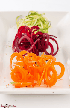 Vegetable spiralizer | VEGETABLE SPIRALIZER | image tagged in gifs,memes | made w/ Imgflip images-to-gif maker